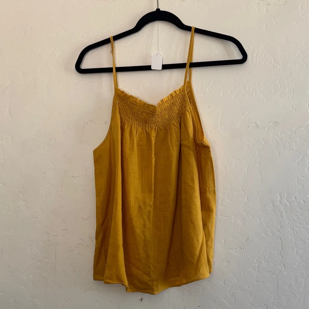Sugarlips Mustard Camisole Top - Picture 1 of 3